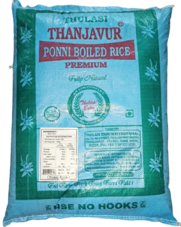Thulasi Thanjavur Ponni Boiled Rice-20Kg