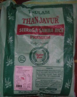 32_Thulasi Thanjavur Seeraga Samba Rice – 20Kg