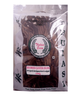 Sun Dried Cluster Beans (Kothavarangaai Vathal)- 100g