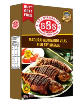 888 Madurai Muniyandi Vilas Fish Fry Masala -165gm