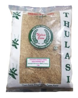 09_Thulasi Thanjavur seeraga Samba Hand pounded rice- 1kg