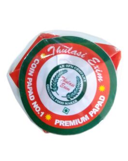 Thulasi Coin papad – 1.0″ – 60gm