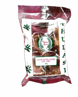 Thulasi Natural Jaggery Cube [DARK]- 500g
