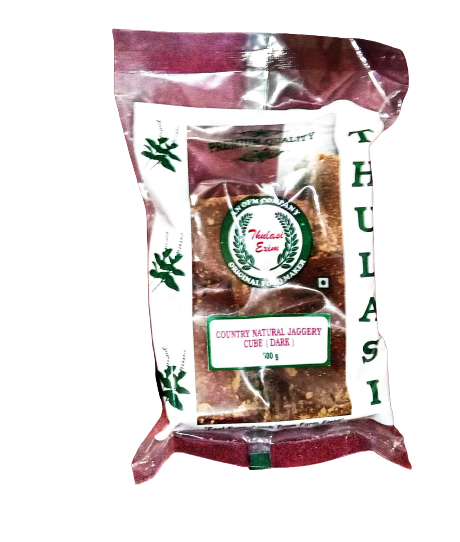 Thulasi Natural Jaggery Cube [DARK]- 500g