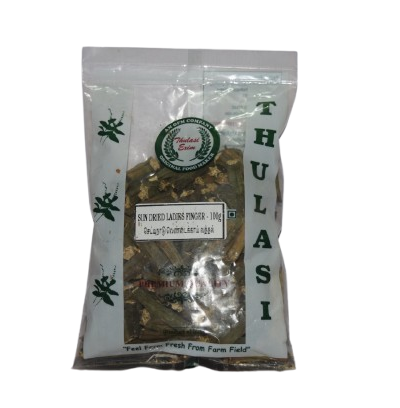 Thulasi Ladies Finger (Vendaikai Vathal) - 100g
