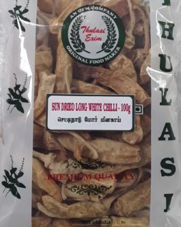 Thulasi Butter Long Chilli (Mor Milagaai Vathal)-100gm