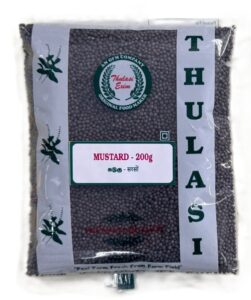 Thulasi Black Mustard Seeds 200g