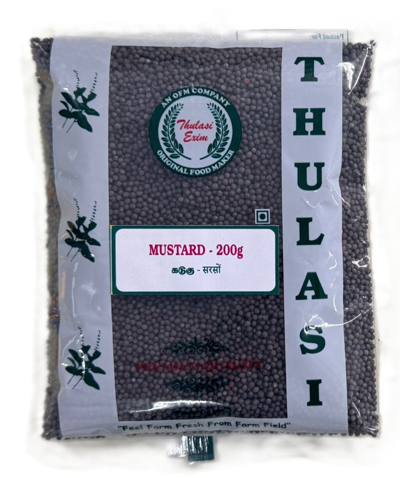 Thulasi Black Mustard Seeds 200g